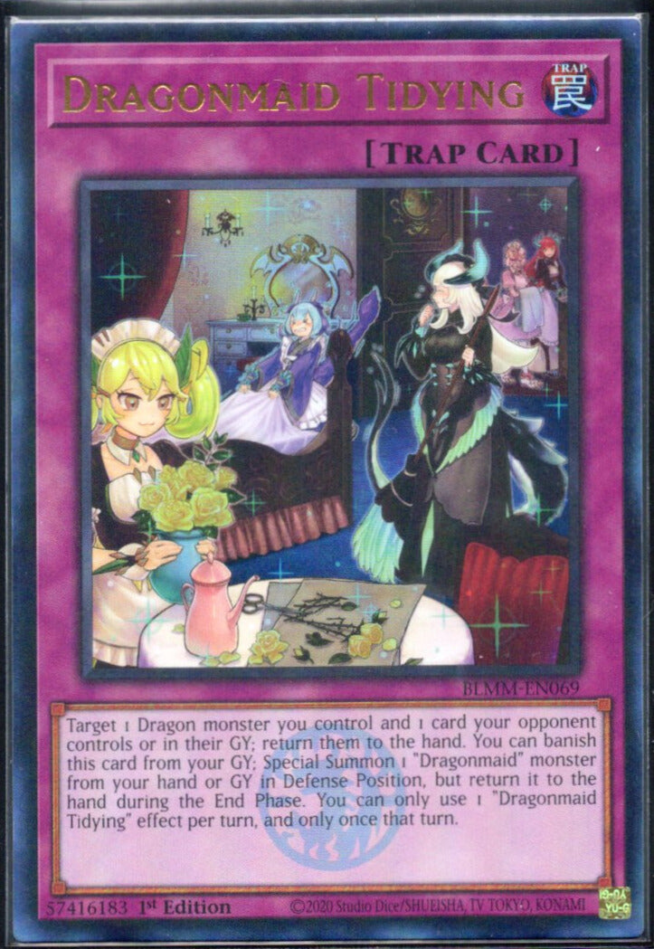 ドラゴンメイドのお片付け/Dragonmaid Tidying【BLMM-EN069】【ウルトラレア】