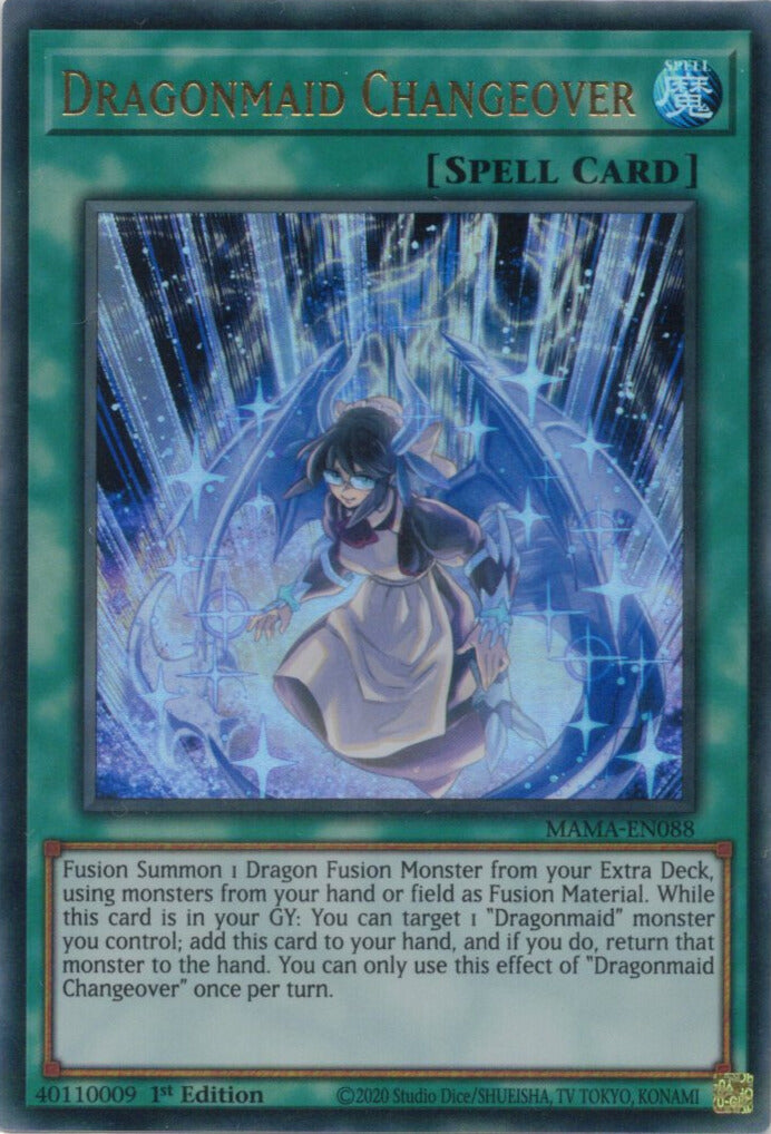 ドラゴンメイドのお召し替え/Dragonmaid Changeover【MAMA-EN088】【ウルトラレア】