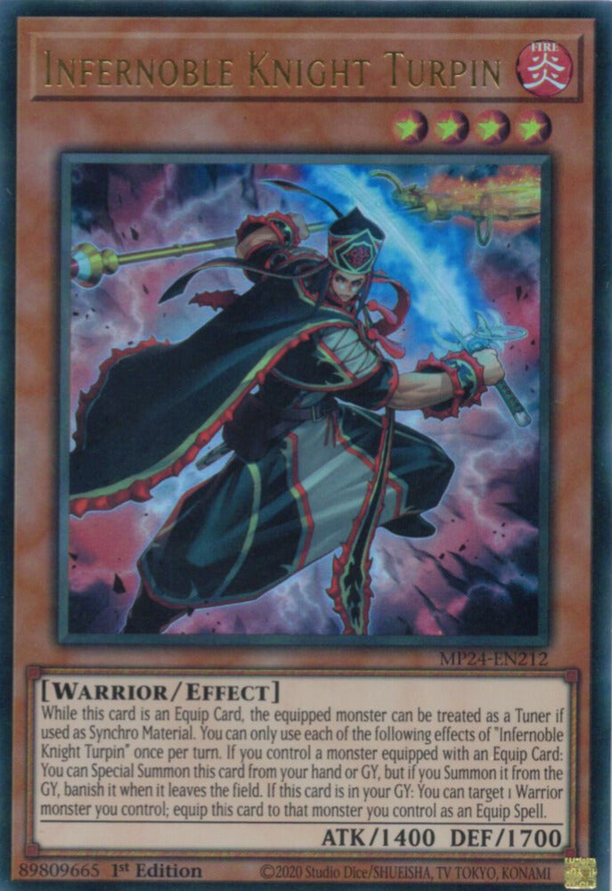焔聖騎士-テュルパン/Infernoble Knight Turpin【MP24-EN212】【ウルトラレア】