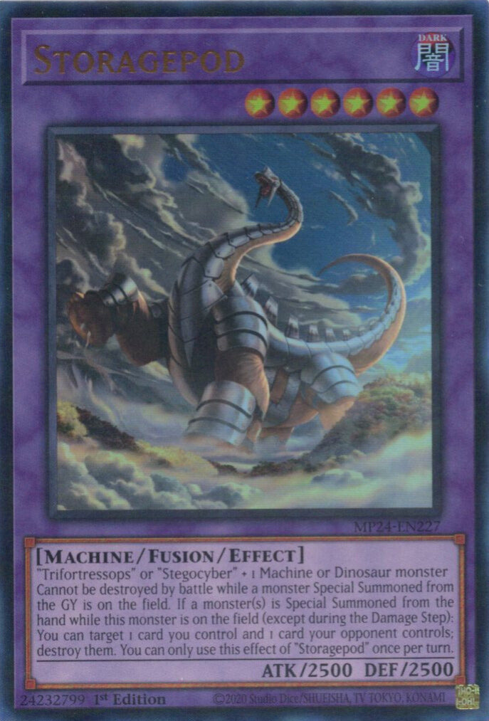 脚納母艦ブラキオーバー/Storagepod【MP24-EN227】【ウルトラレア】