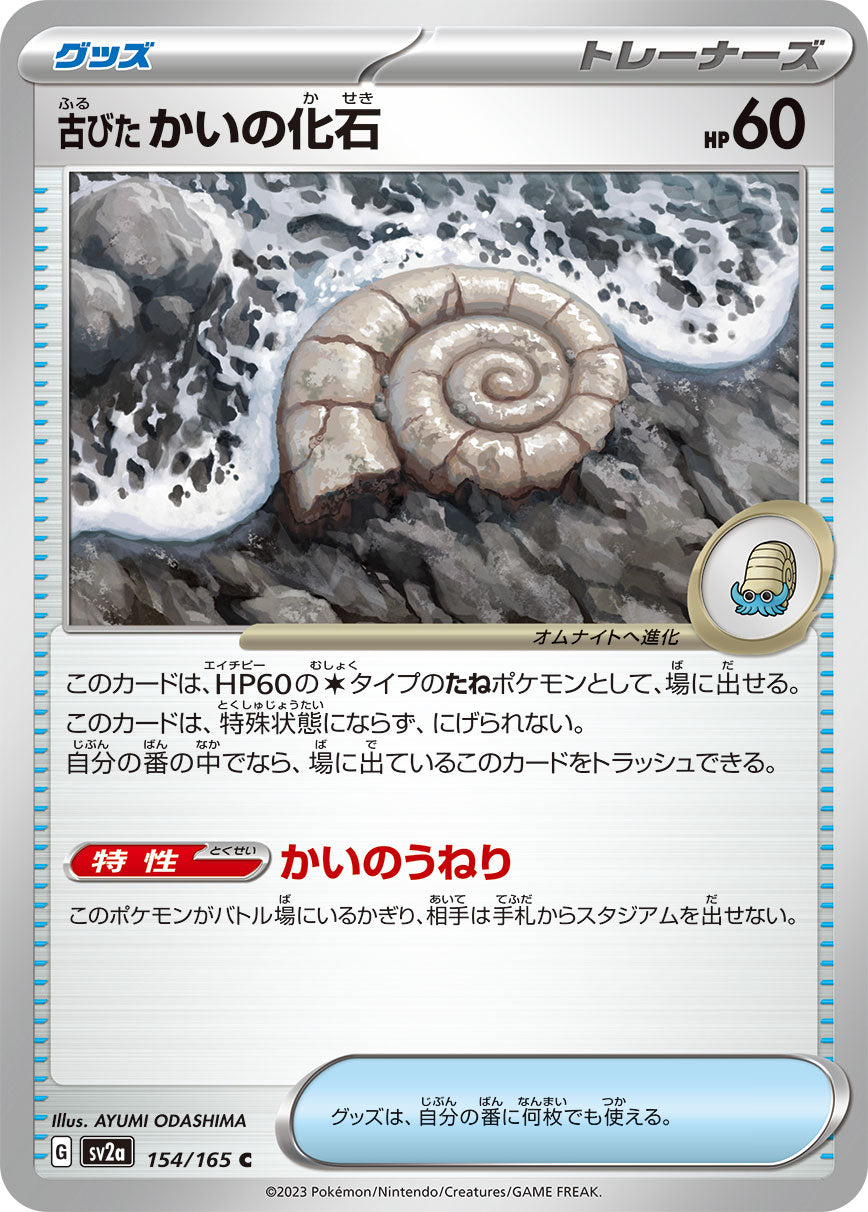 古びたかいの化石【SV2a】154/165