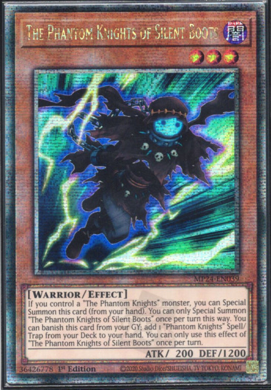 幻影騎士団サイレントブーツ/The Phantom Knights of Silent Boots【MP24-EN039】【クォーターセンチュリーシークレットレア】