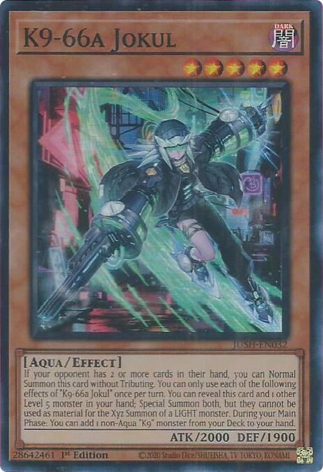 K9-66a Jokul K９－６６a号 ヨクル【JUSH-EN032】【スーパーレア】