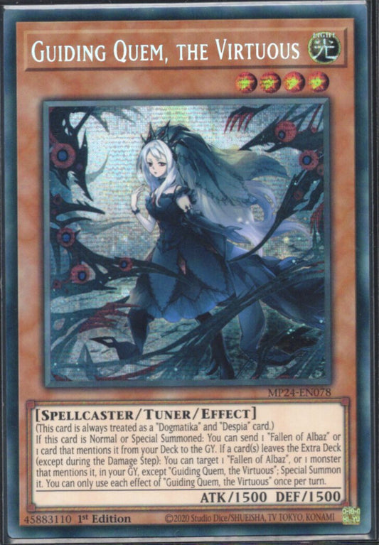 導きの聖女クエム/Guiding Quem, the Virtuous【MP24-EN078】【プリズマティックシークレットレア】