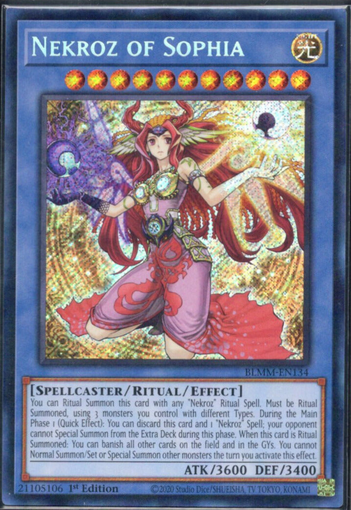 sophiaの影霊衣/Nekroz of Sophia【BLMM-EN134】【シークレット】