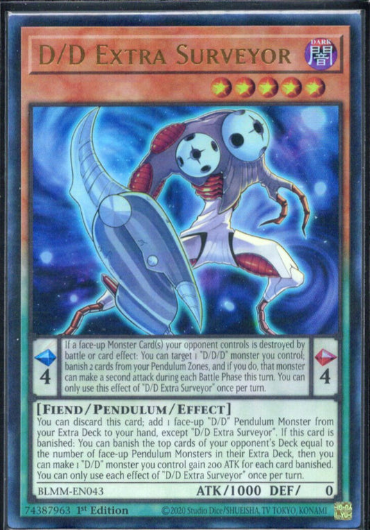 ＤＤエクストラ・サーベイヤー/D/D Extra Surveyor【BLMM-EN043】【ウルトラレア】