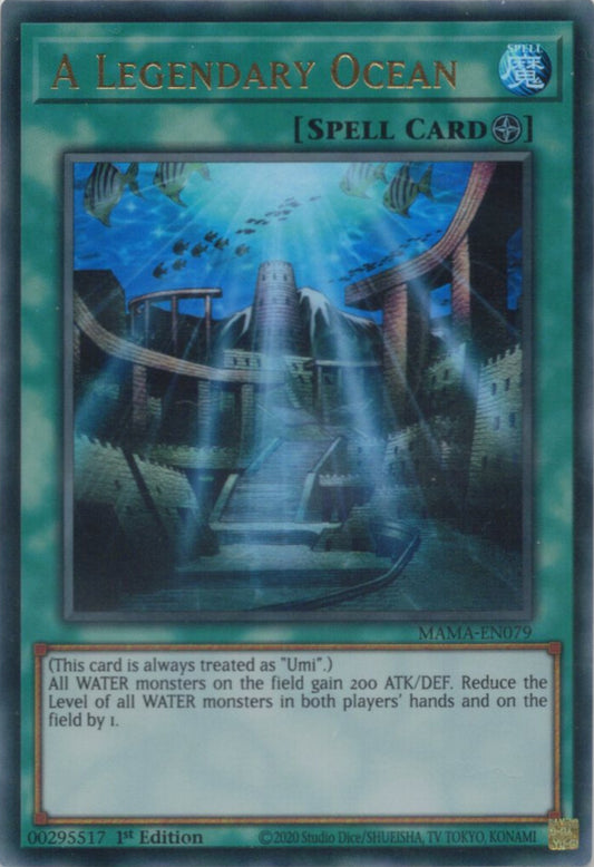 伝説の都 アトランティス/A Legendary Ocean【MAMA-EN079】【ウルトラレア】
