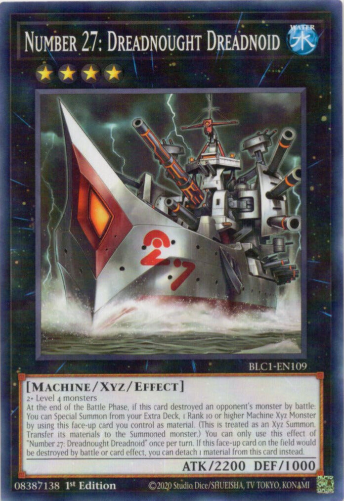 No.27 弩級戦艦－ドレッドノイド/Number 27: Dreadnought Dreadnoid【BLC1-EN109】