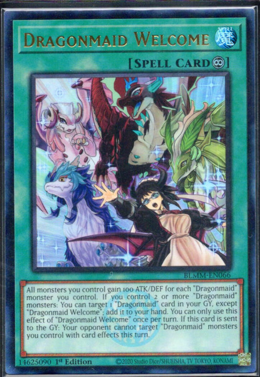 ドラゴンメイドのお出迎え/Dragonmaid Welcome【BLMM-EN066】【ウルトラレア】