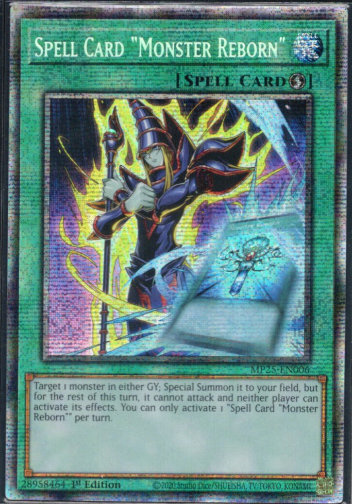 マジックカード「死者蘇生」/Spell Card "Monster Reborn"【MP25-EN006】【スターライトレア】