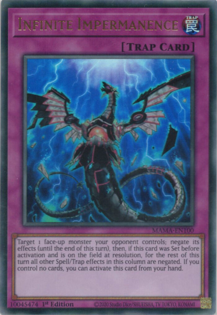 無限泡影/Infinite Impermanence【MAMA-EN100】【ウルトラレア】
