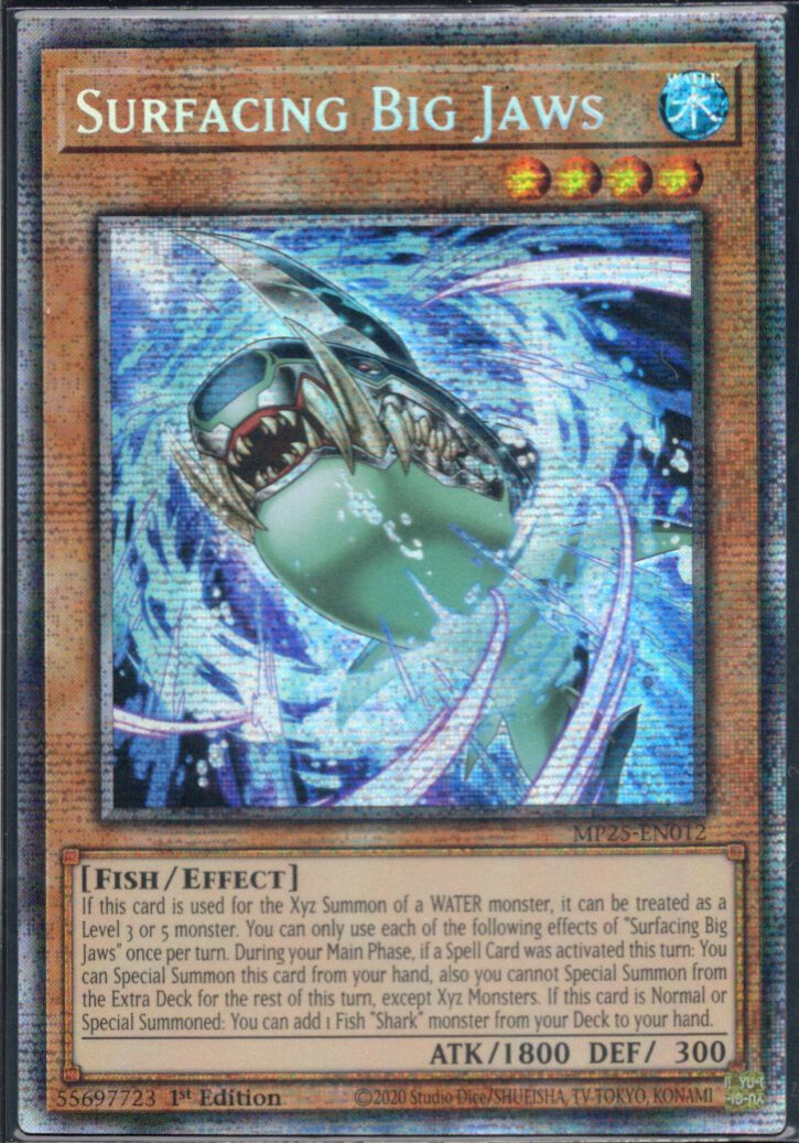 浮上するビッグ・ジョーズ/Surfacing Big Jaws【MP25-EN012】【スターライトレア】