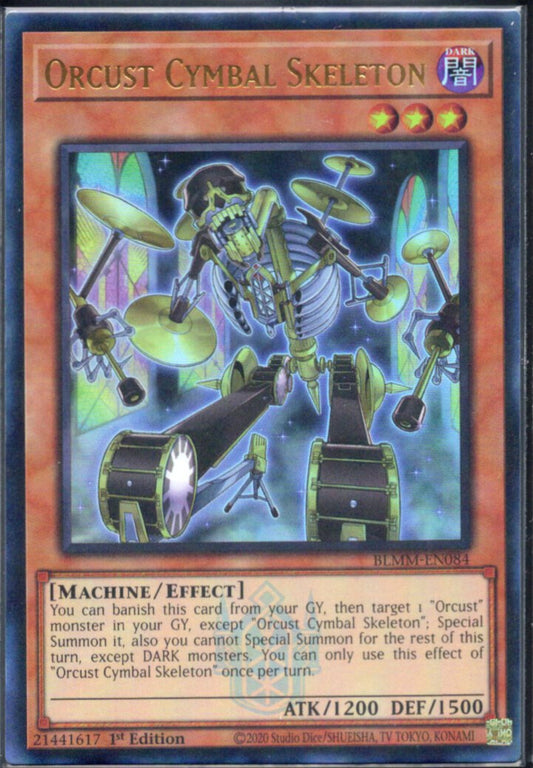 オルフェゴール・スケルツォン/Orcust Cymbal Skeleton【BLMM-EN084】【ウルトラレア】