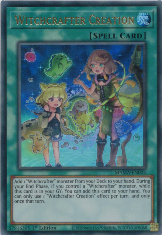 ウィッチクラフト・クリエイション/Witchcrafter Creation【MAMA-EN024】【ウルトラレア】