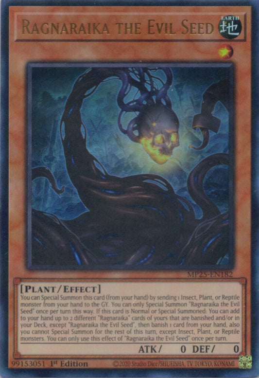 蕾禍ノ毬首/Ragnaraika the Evil Seed【MP25-EN182】【ウルトラレア】