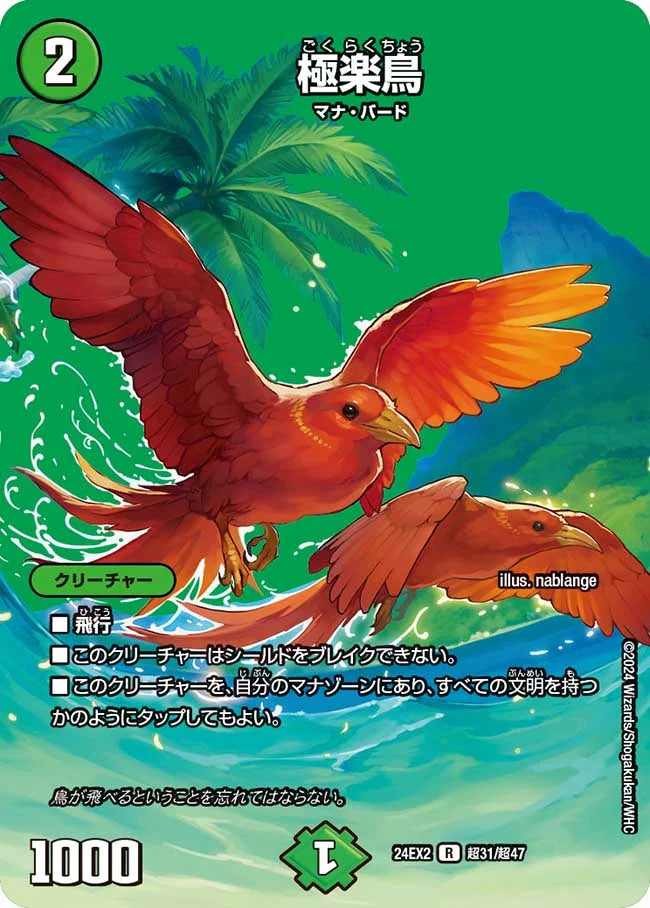 極楽鳥【DM24EX2 超31/超47】