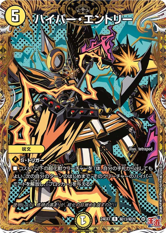 ハイパー・エントリー【DM24EX3 ㊙13/㊙20】