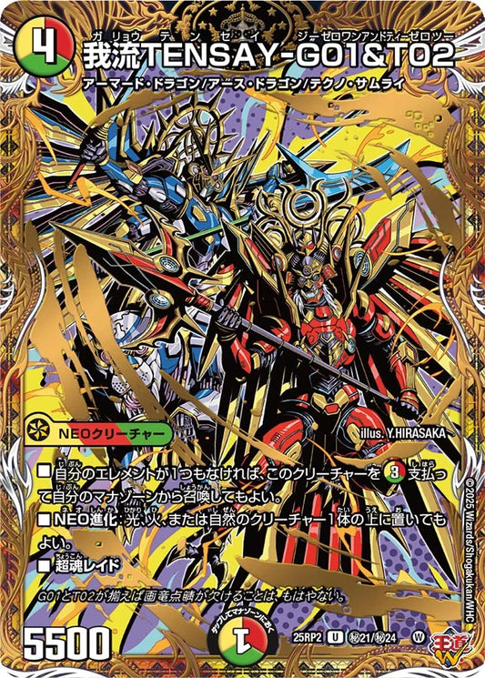 我流TENSAY-G01&T02【DM25RP2 ㊙21/㊙24】