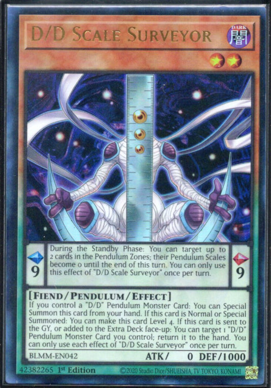 ＤＤスケール・サーベイヤー/D/D Scale Surveyor【BLMM-EN042】【ウルトラレア】