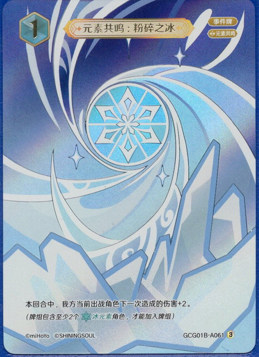 GCG01B-A061③ 粉砕の氷：元素共鳴